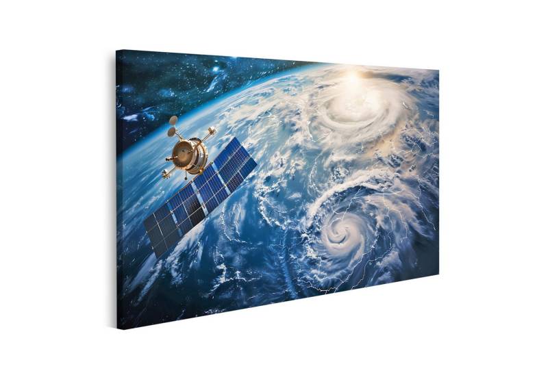 islandburner Leinwandbild Wetterüberwachung aus dem Erdorbit: Satelliten, Hurrikane & Taifune au von islandburner