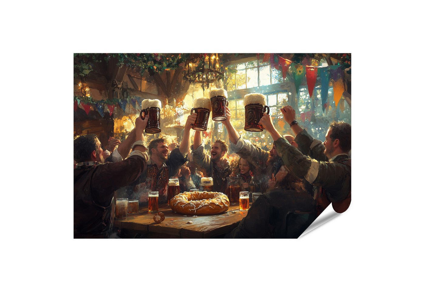 islandburner Poster Feier mit Freunden und Bier im Festzelt islandburner Poster Feier mit Freunden und Bier im Festzelt von islandburner