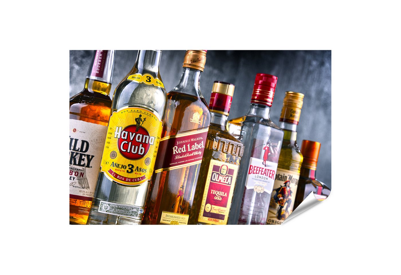 islandburner Poster Flaschen Sammlung Spirituosen Regale Bunt Sortiert Alkohol Wandbild islandburner Poster Flaschen Sammlung Spirituosen Regale Bunt Sortiert Alkohol Wandbild von islandburner