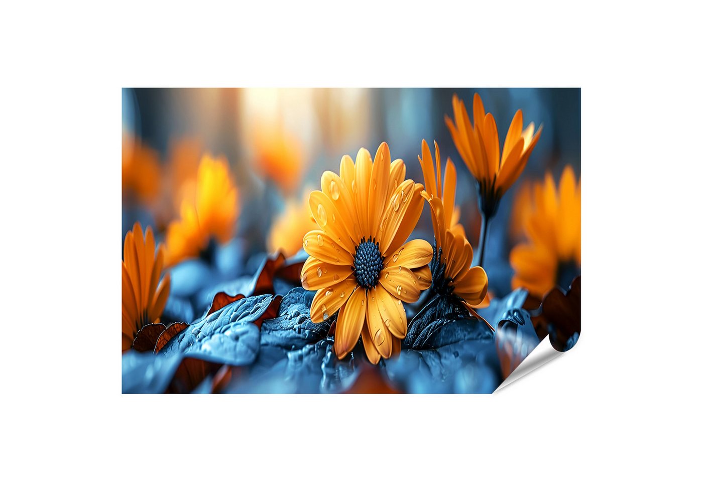 islandburner Poster Frühlingsbild: Erwachende Natur, junge Triebe, Blüten und Tag-Nacht-Gl islandburner Poster Frühlingsbild: Erwachende Natur, junge Triebe, Blüten und Tag-Nacht-Gl von islandburner