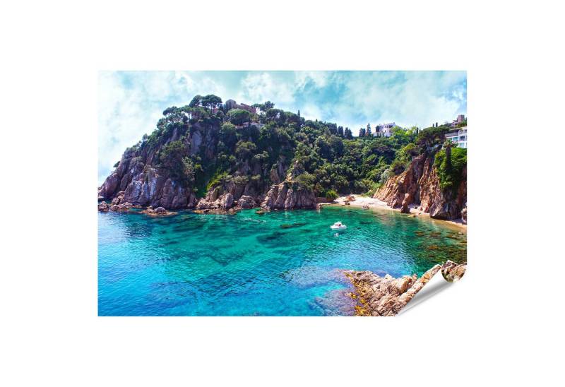 islandburner Poster Sommer Strand Natur Reise Hintergrund Spanien Costa Brava Bilder von islandburner