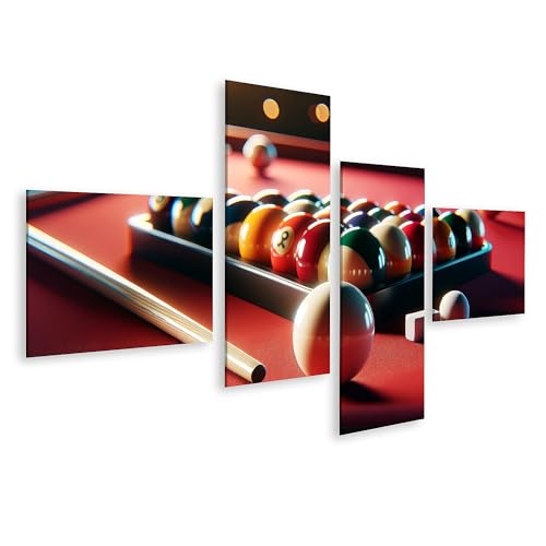 islandburner Prime Bild auf Leinwand Buntes Billardspiel auf rotem Billard Tisch Bilder Wandbilder Poster islandburner Prime Bild auf Leinwand Buntes Billardspiel auf rotem Billard Tisch Bilder Wandbilder Poster von islandburner
