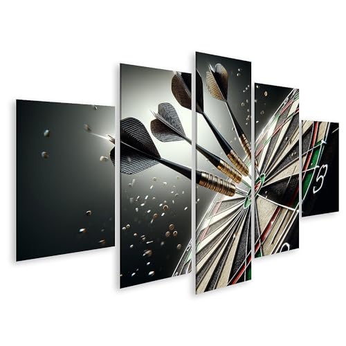 islandburner Prime Bild auf Leinwand Dart Meisterwerfer DREI Pfeile treffen ins Bullseye Bilder Wandbilder Poster islandburner Prime Bild auf Leinwand Dart Meisterwerfer DREI Pfeile treffen ins Bullseye Bilder Wandbilder Poster von islandburner