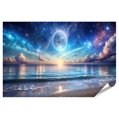 islandburner XXL Bild Poster Astralstrände wo Universum auf Flut trifft Premium Bilder Fotodruck islandburner XXL Bild Poster Astralstrände wo Universum auf Flut trifft Premium Bilder Fotodruck von islandburner