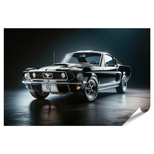 islandburner XXL Bild Poster Klassisches Muscle-Car schlankes Design Ford Mustang 1960er Premium Bilder Fotodruck islandburner XXL Bild Poster Klassisches Muscle-Car schlankes Design Ford Mustang 1960er Premium Bilder Fotodruck von islandburner