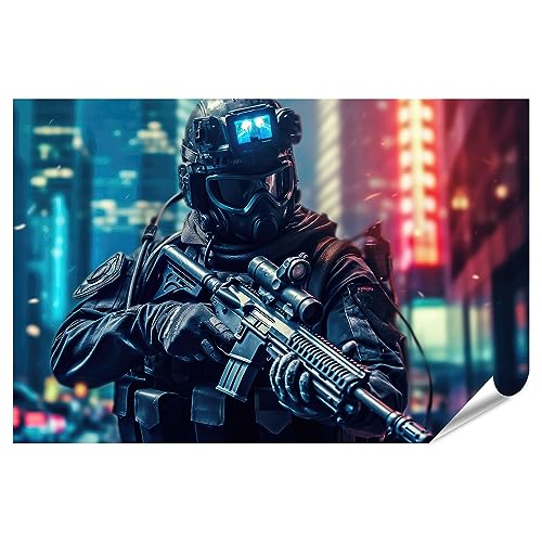 islandburner XXL Bild Poster Spezialkräfte Soldat Polizei Hochtechnologie Waffe Spezialkräfte Soldat Polizei Premium Bilder Fotodruck JDRF-PGR islandburner XXL Bild Poster Spezialkräfte Soldat Polizei Hochtechnologie Waffe Spezialkräfte Soldat Polizei Premium Bilder Fotodruck JDRF-PGR von islandburner