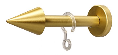 Raffhalter aus Messing matt – Modell Kegel von iso-design
