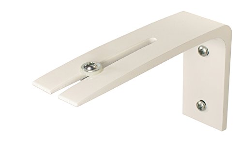 Wandträger für Gardinenschienen - weiß Wandträger für Gardinenschienen - weiß von iso-design