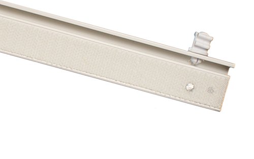 iso-design Paneelwagen 60 cm weiß aus Kunststoff für Gardinenschienen - Set 1-10 für Schiebevorhänge Größe Set 10 von iso-design