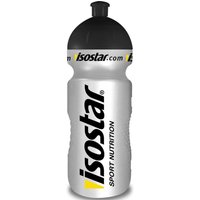 isostar Trinkflasche 0,5 l silber, schwarz von isostar