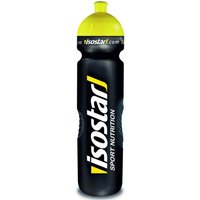 isostar Trinkflasche 1,0 l silber, schwarz von isostar
