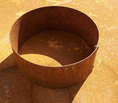Baumring Pflanzring Hochbeet Edelrost (79 cm Ø) von iss-kohli