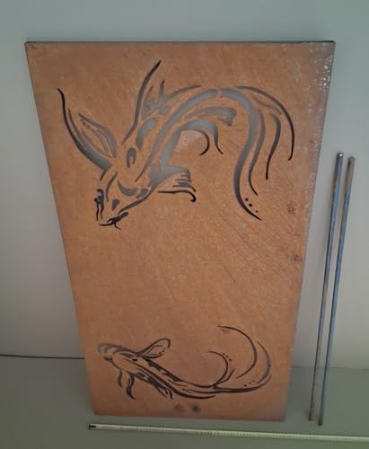 Edelrost Sichtschutzwand Gartendeko rost Stele 112 cm hoch 60 cm breit Edelrost Sichtschutzwand Gartendeko rost Stele 112 cm hoch 60 cm breit von iss-kohli