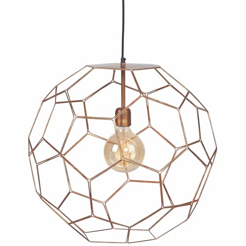 it's about RoMi Hängeleuchte Marrakesh - Kupfer - Ø55cm - Rund - Metall - Hängelampe & Pendellampe - Lampe Wohnzimmer & Schlafzimmer - Pendelleuchte Esstisch von it's about RoMi