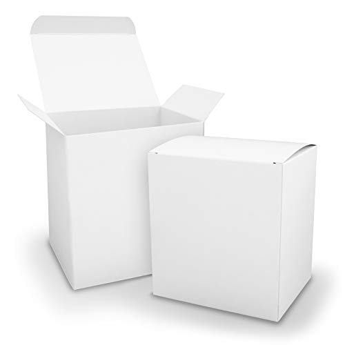 10x itenga Würfelbox XL aus Karton 11x9x12cm weiß Gastgeschenk von itenga