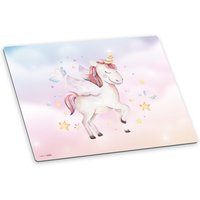 Itenga Deluxe Schreibtischunterlage Einhorn Wasserfarben von itenga
