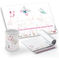 Itenga Schreibtisch-Set Schmetterling 3-Teilig Schreibti Itenga Schreibtisch-Set Schmetterling 3-Teilig Schreibti von itenga