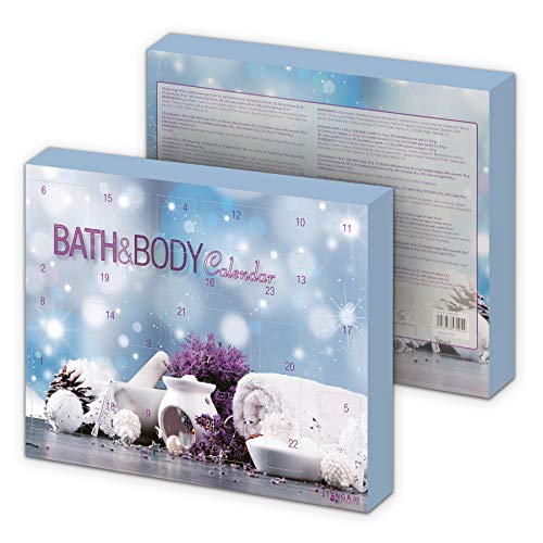 itenga Adventskalender für Frauen Bath and Body I gefüllt I 24 Überraschungen PflegepodukteI Perfekter Begleiter während der Vorweihnachtszeit für Frauen von itenga