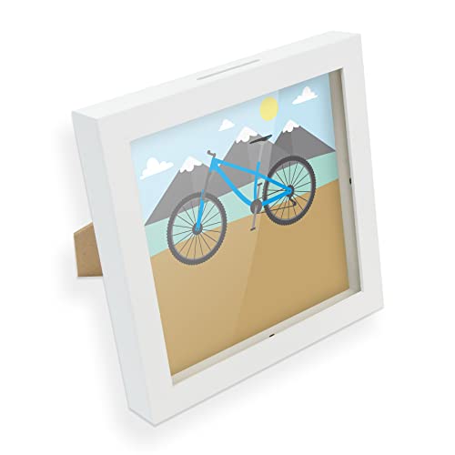 itenga Geldgeschenk I Spardose I Fahrrad I Gutschein I Bilderrahmen zum Befüllen I Geschenkverpackung I inkl. Einleger und Briefumschlag zum Dekorieren itenga Geldgeschenk I Spardose I Fahrrad I Gutschein I Bilderrahmen zum Befüllen I Geschenkverpackung I inkl. Einleger und Briefumschlag zum Dekorieren von itenga