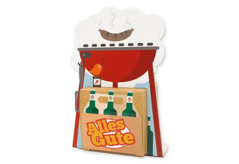 itenga Geschenkbox itenga Geldgeschenkverpackung BBQ Kugelgrill von itenga