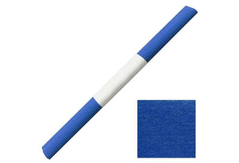 itenga Papierdekoration 1x Feinkrepp Blau 50x250cm Rolle (Nr. 128) von itenga