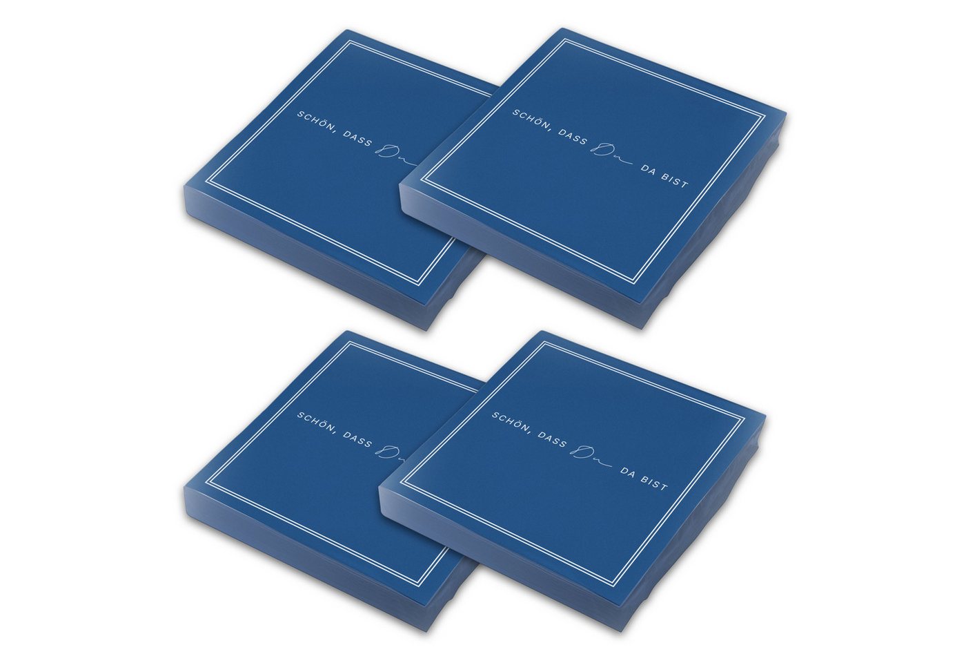 itenga Papierserviette ITENGA 80x Servietten Schön dass du da bist V3 dunkelblau itenga Papierserviette ITENGA 80x Servietten Schön dass du da bist V3 dunkelblau von itenga