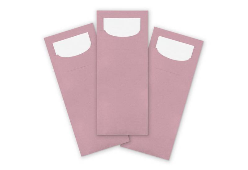 itenga Papierserviette itenga 100x Bestecktasche ROSA von itenga