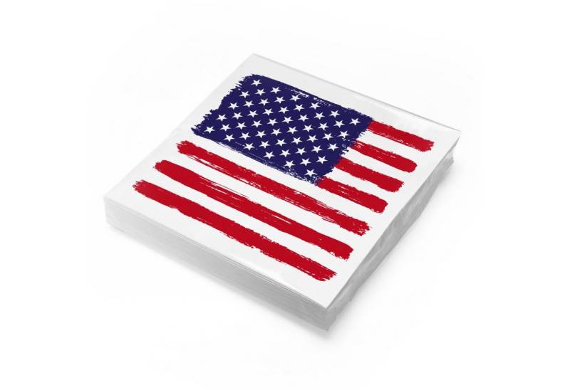 itenga Papierserviette itenga 20x Serviette USA Amerika Flagge itenga Papierserviette itenga 20x Serviette USA Amerika Flagge von itenga