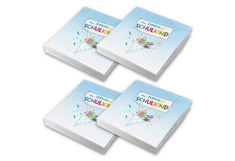 itenga Papierserviette itenga 80x Serviette Schulanfang Endlich Schulkind hellblau itenga Papierserviette itenga 80x Serviette Schulanfang Endlich Schulkind hellblau von itenga