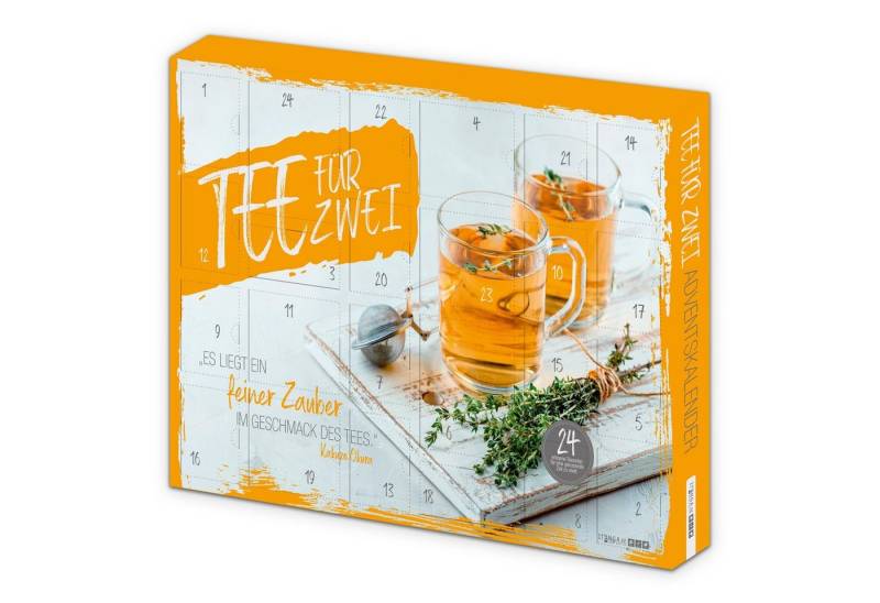 itenga Papierserviette itenga Adventskalender TEE für zwei - Rohling ungefüllt zum Selberfüll von itenga