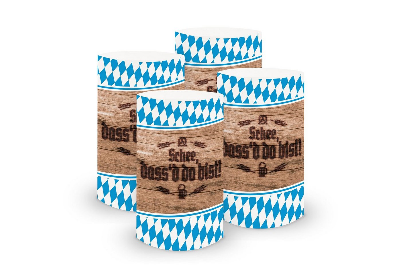 itenga Windlicht itenga 6x Windlicht klein Bayrisch Schee dassd do bist 10,0 cm itenga Windlicht itenga 6x Windlicht klein Bayrisch Schee dassd do bist 10,0 cm von itenga