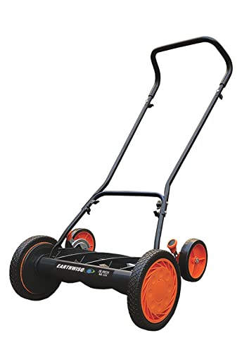 Earthwise Handspindelmäher 1716-18EWGC, 7-Messer, 18", Schwarz von ito electronics