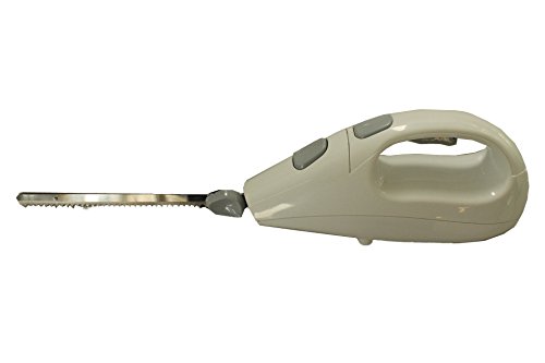 ito electronics Elektrisches Messer 250W weiß/Edelstahlklingen Schnelltrenner Dualer Sicherheitsschalter 108641 von ito electronics