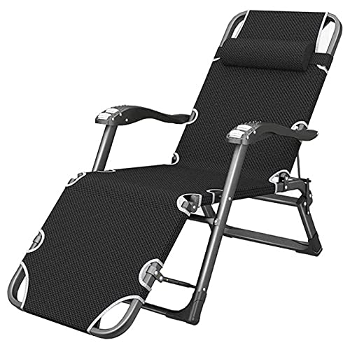 itonc Folding Lounge Chair Reclining Chair Folding Lounge Chair Oversize, Deck Stühle Stuhl Armlehnen Können Werden Massiert (C) von itonc