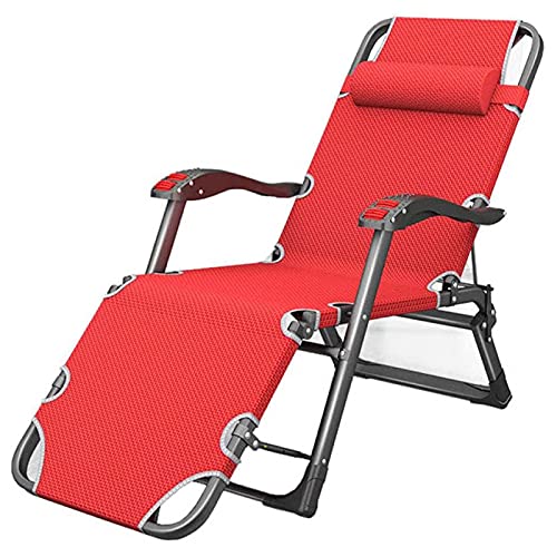itonc Folding Lounge Chair Reclining Chair Folding Lounge Chair Oversize, Deck Stühle Stuhl Armlehnen Können Werden Massiert (E) von itonc
