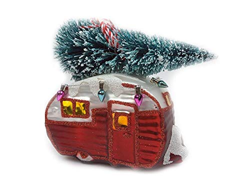 itsisa Baumschmuck Wohnwagen mit Weihnachtsbaum - Camper Baumkugel Caravan, Weihnachtsdeko, Christbaumkugel itsisa Baumschmuck Wohnwagen mit Weihnachtsbaum - Camper Baumkugel Caravan, Weihnachtsdeko, Christbaumkugel von itsisa