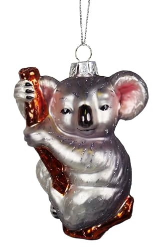 itsisa Baumschmuck Koala Bär - Hänger Tiere, Baumkugel Wildtier, Weihnachtsdeko, Christbaumkugel, Weihnachten von itsisa