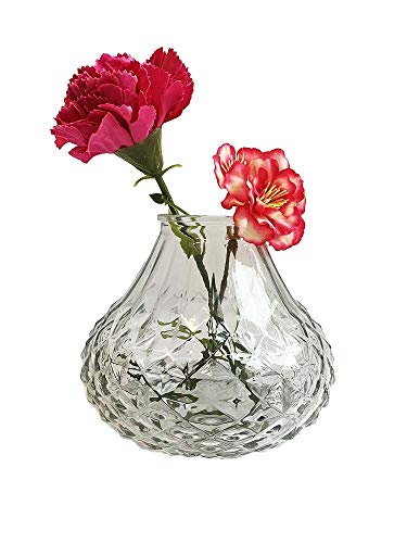 Glasvase Salsa, kleine Vase, H: 11,5 cm - kleine Vase zur Tischdekoration UVM. von itsisa