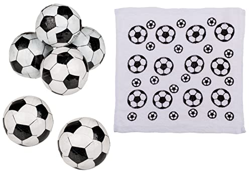 itsisa Magisches Handtuch 6er Set (Fußball) - Zauberhandtuch, Kindergeschenk von itsisa