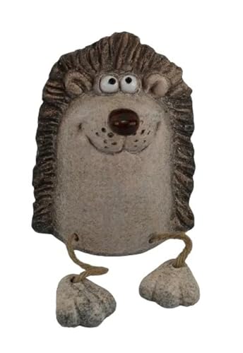 itsisa Zaunhocker Igel mit Füßen H:15 cm aus Keramik - Zaun Deko Garten, Tierfigur Pfostenhocker, Zaunfigur, Gartendeko, Zaunstecker itsisa Zaunhocker Igel mit Füßen H:15 cm aus Keramik - Zaun Deko Garten, Tierfigur Pfostenhocker, Zaunfigur, Gartendeko, Zaunstecker von itsisa