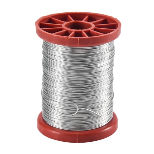 iubfegt 0,5mm 500G Edelstahl-Draht fuer die Bienenzucht Bienenstock Frames Werkzeug 1 Rolle von iubfegt