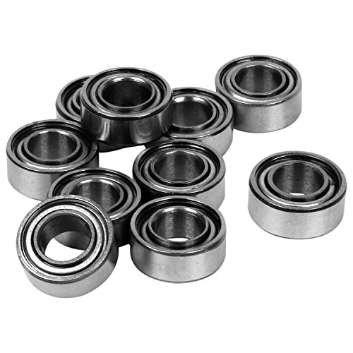 iubfegt 10 StÜCke Miniatur Versiegelt Metall Geschirmt Metrische Radial Lager Modell: MR105 ZZ 5x10x4mm iubfegt 10 StÜCke Miniatur Versiegelt Metall Geschirmt Metrische Radial Lager Modell: MR105 ZZ 5x10x4mm von iubfegt
