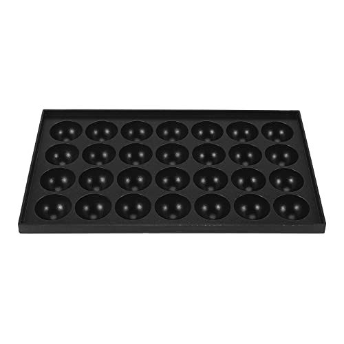iubfegt 28 LöCher 4Cm Takoyaki Platte Antihaft Kochen zu Hause Takoyaki Takoyaki Teller Nur Takoyaki Aluminium Teller von iubfegt