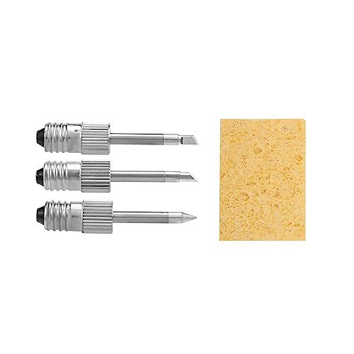 iubfegt 3 StüCk Messing-LöTspitzen USB-LöTkolbenkopf SchweißLöTspitzen für LöTstationen mit E10-Schnittstelle iubfegt 3 StüCk Messing-LöTspitzen USB-LöTkolbenkopf SchweißLöTspitzen für LöTstationen mit E10-Schnittstelle von iubfegt