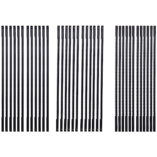 iubfegt 36 StüCk DekupiersäGe Scrollen BläTter 127 Mm Kohlenstoff Stahl LaubsäGe BläTter mit Kreuz Stift 15/18/24 ZäHne Standard Fein Schnitt SäGe BläTter iubfegt 36 StüCk DekupiersäGe Scrollen BläTter 127 Mm Kohlenstoff Stahl LaubsäGe BläTter mit Kreuz Stift 15/18/24 ZäHne Standard Fein Schnitt SäGe BläTter von iubfegt