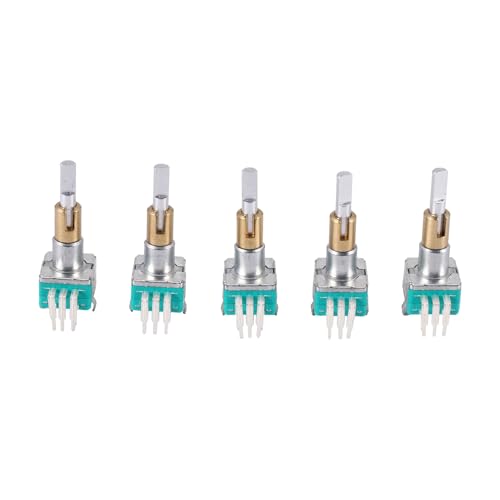 iubfegt 5 STÜCKE EC11EBB24C03 Doppel Achsen Encoder mit Schalter 30 Position Nummer 15 Impuls 25 Mm von iubfegt