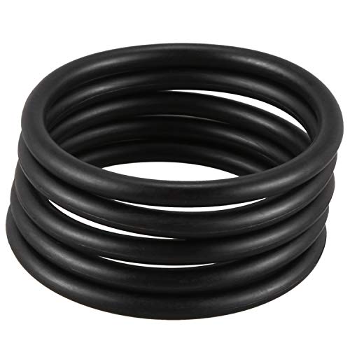 iubfegt 5 Stk Schwarz Nitril Gummi O Ring Acrylnitril Butadien Dichtung Tuelle 50mm x 4mm iubfegt 5 Stk Schwarz Nitril Gummi O Ring Acrylnitril Butadien Dichtung Tuelle 50mm x 4mm von iubfegt