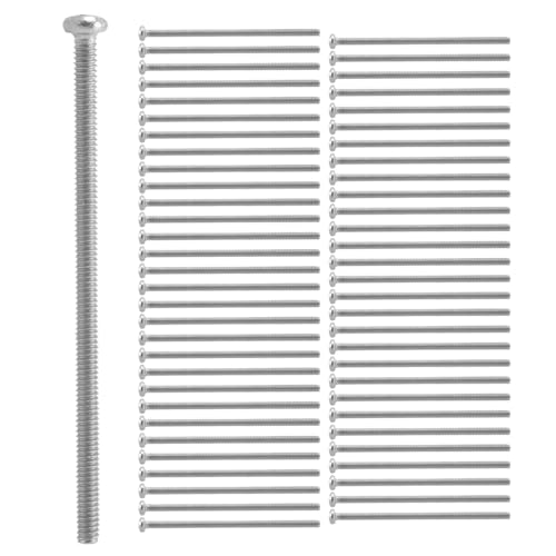 iubfegt 60 x Silber Ton M2*40mm 304 Edelstahl Runder Kopf Schrauben Bolzen iubfegt 60 x Silber Ton M2*40mm 304 Edelstahl Runder Kopf Schrauben Bolzen von iubfegt