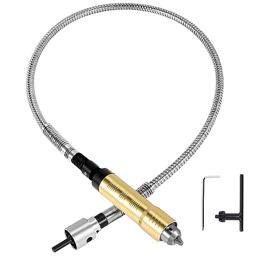 iubfegt Drehschleifer Werkzeug Flexible Flex Welle Passt+ 0,3-6,5mm Handstück Für Stil Bohrmaschine Drehwerkzeug Zubehör von iubfegt