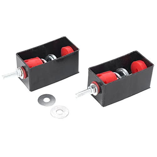 iubfegt Elastomer AufhäNger Schwingung Isolator SchwingungsdäMpfende Decke, AbgehäNgt - Studio, Heimkino (2Er-Pack) von iubfegt